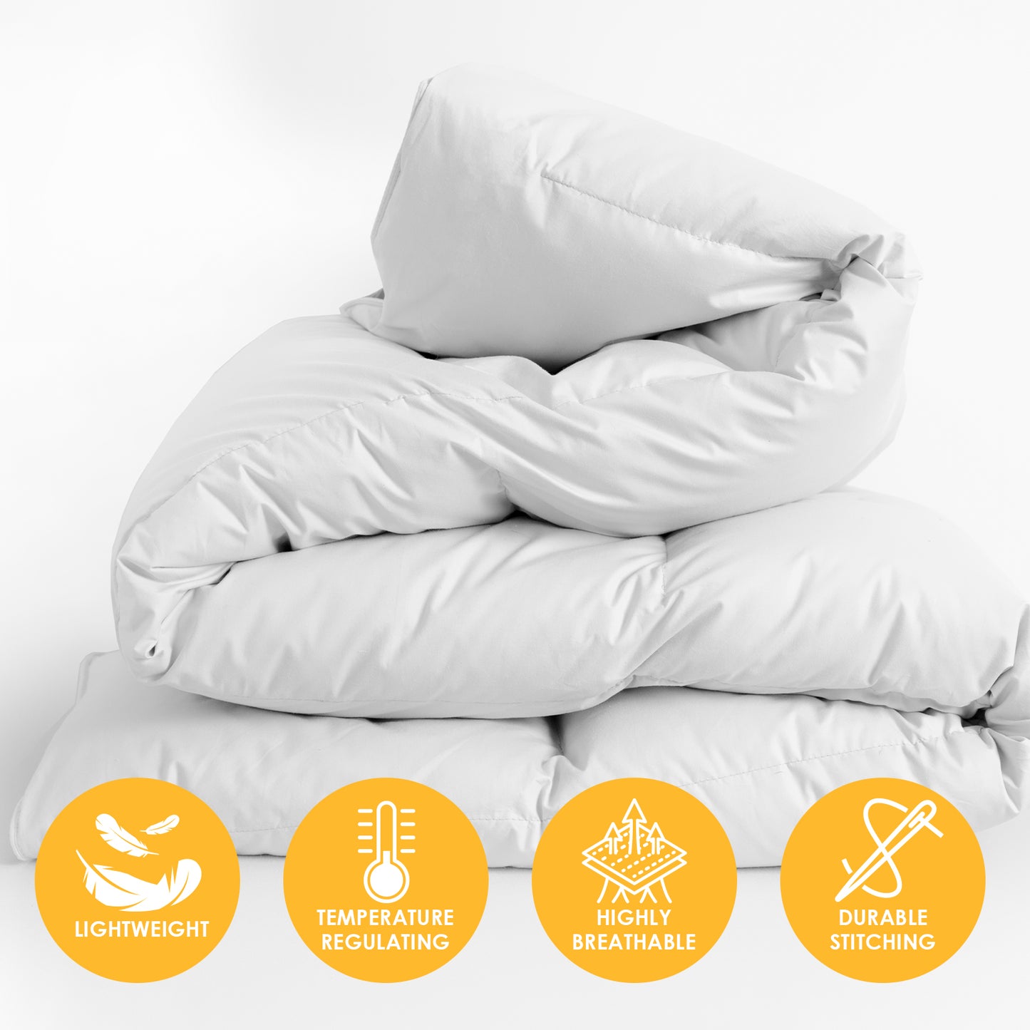 Casa Decor 360GSM Silk Touch Quilt - Double