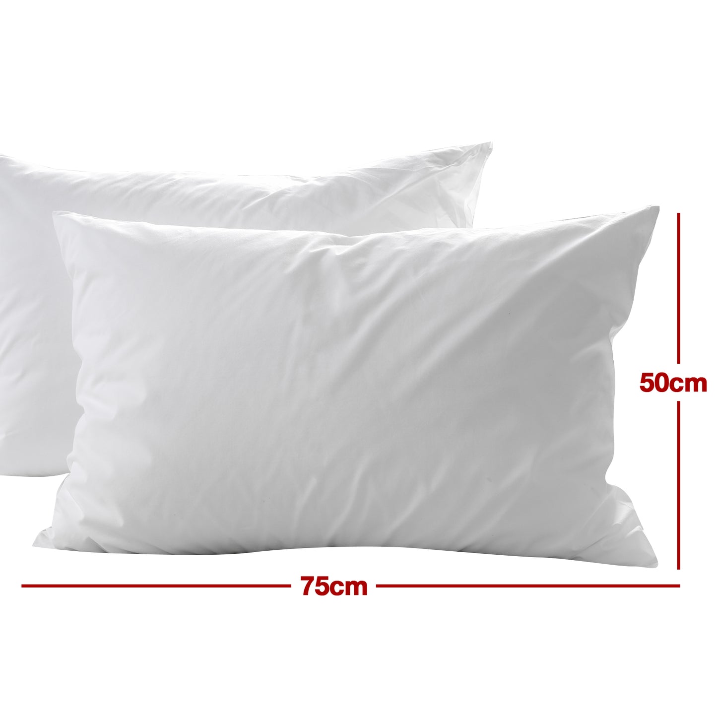 Casa Decor 50% Duck Feather 50% Duck Down Pillow - Twin Pack