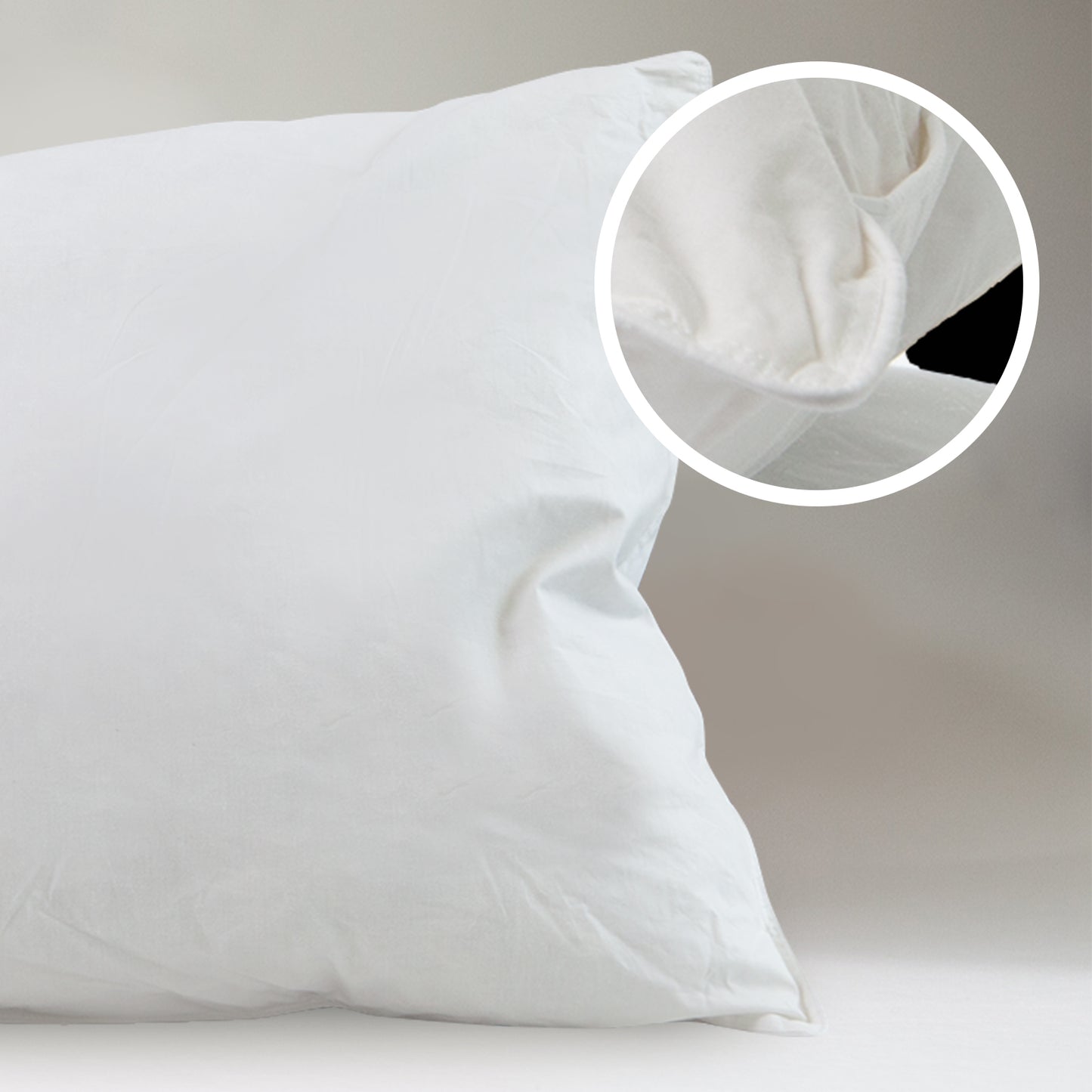 Casa Decor 50% Duck Feather 50% Duck Down Pillow - Twin Pack