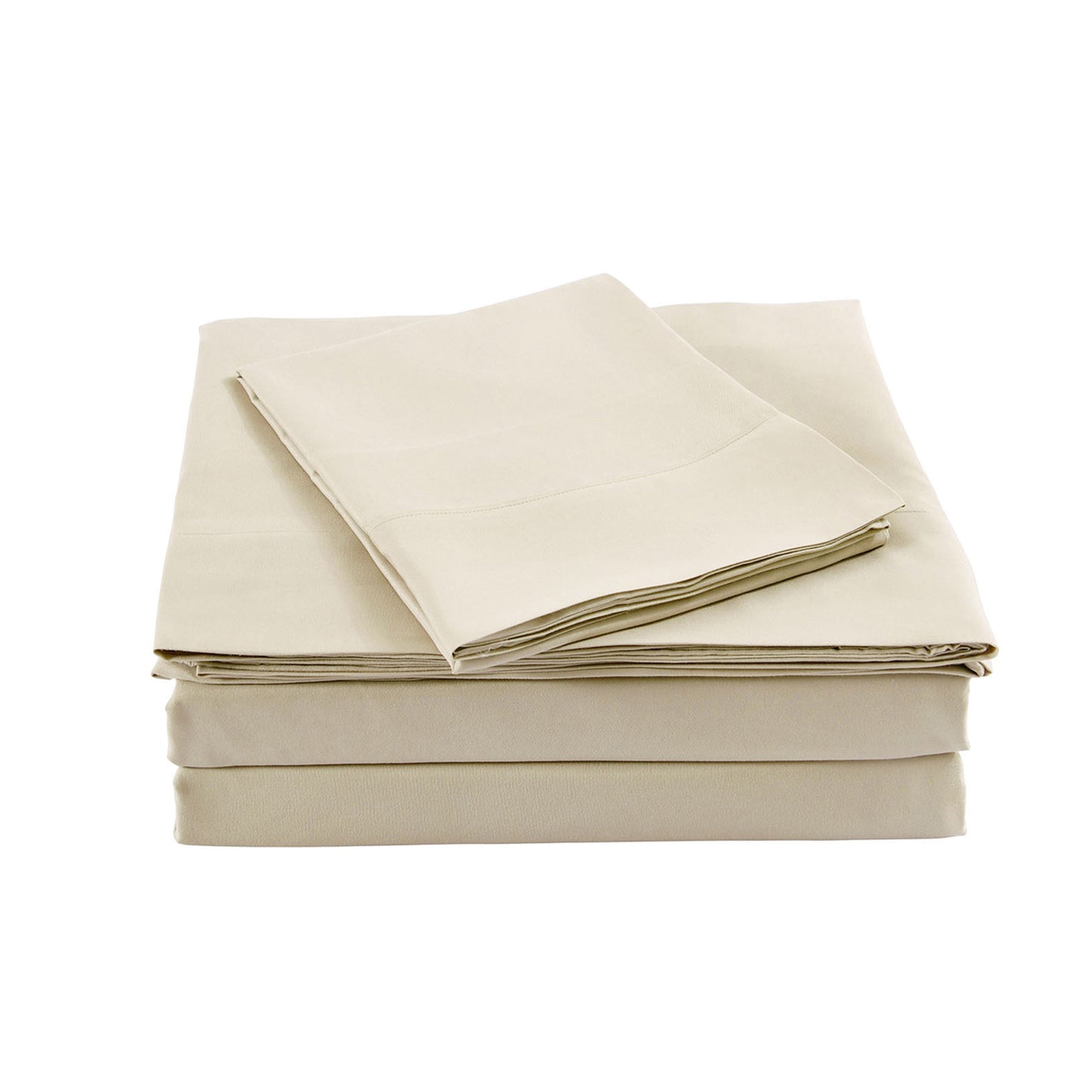 Royal Comfort Blended Bamboo Sheet Set Dark Ivory - King