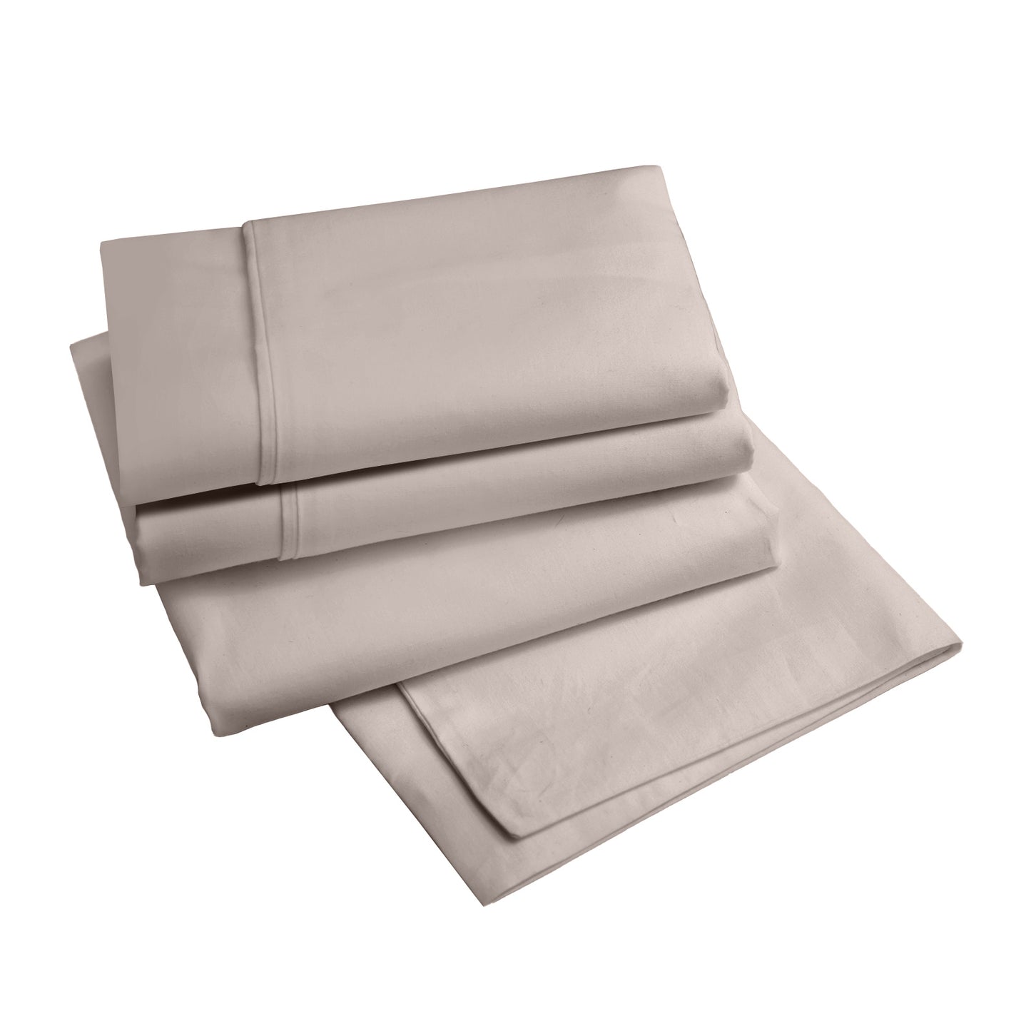 Renee Taylor 1500 Thread Count Cotton Blend Sheet Set - King - Stone