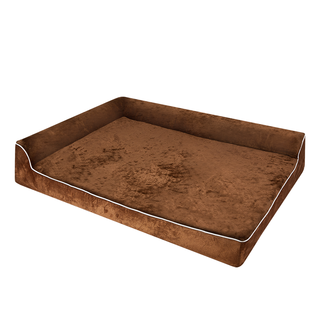 Pawz Orthopedic Dog Bed L Coffee-1942353667688632328