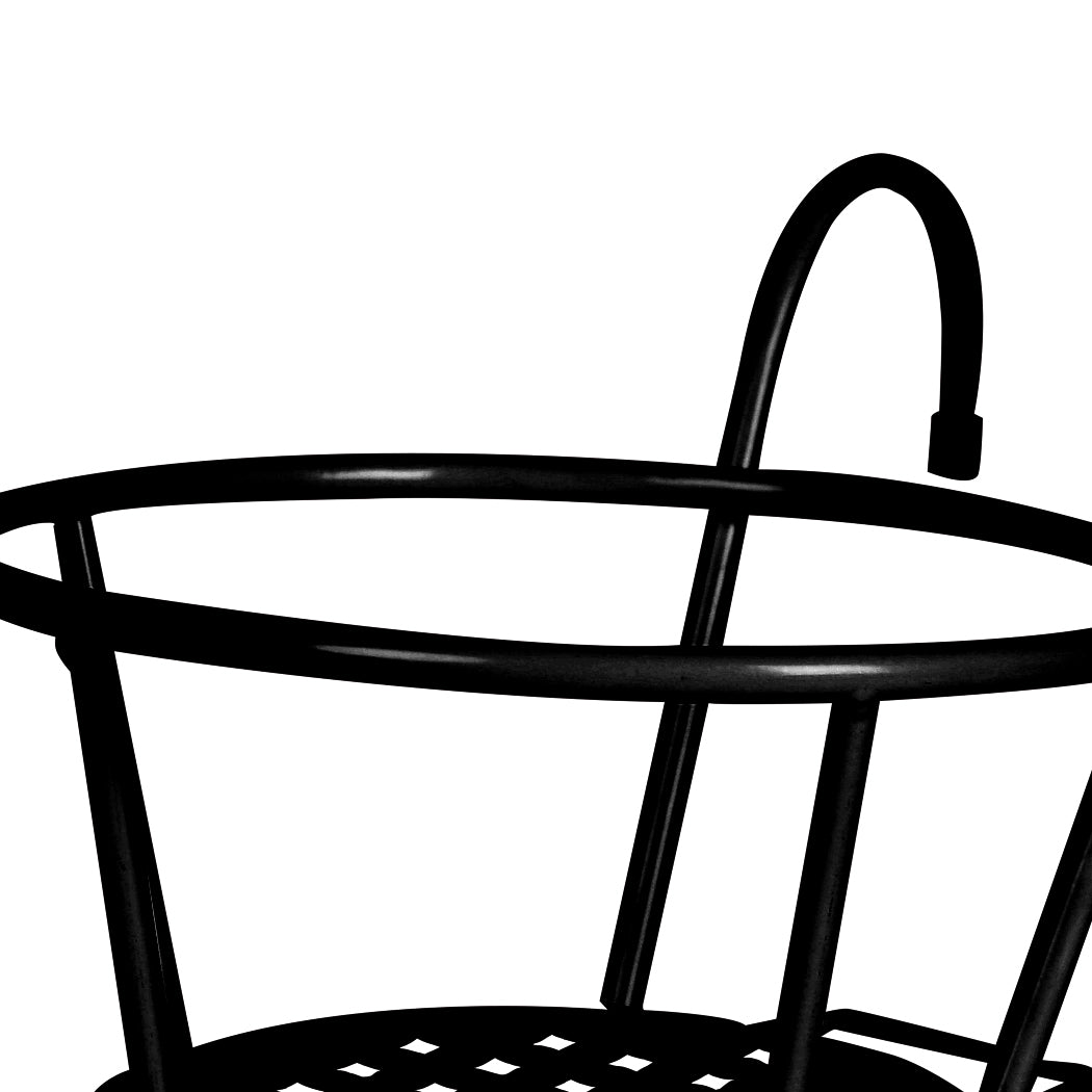 Levede 3x Plant Stand flower Holder Black