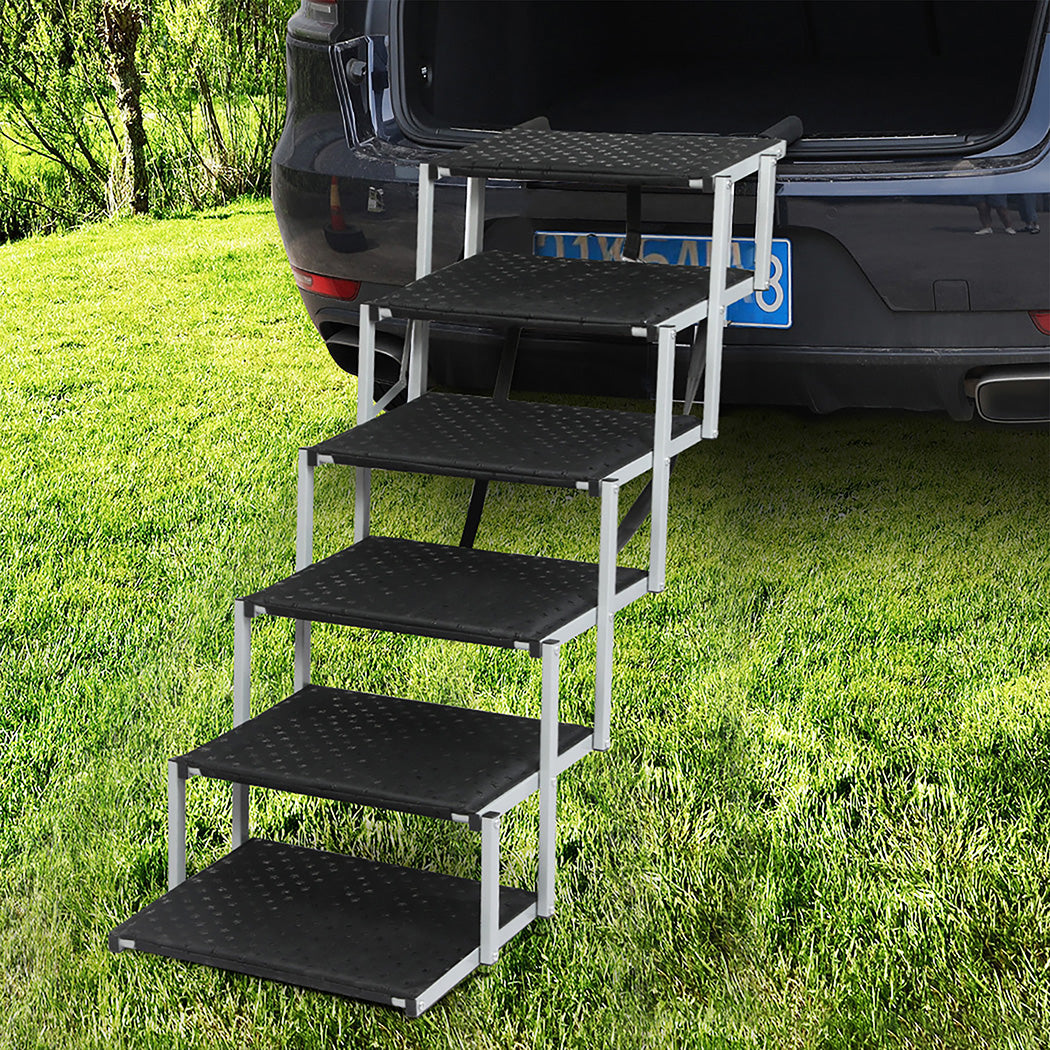 Pawz Dog Ramp Pet Stair Car Suv Travel Step Foldable-1938089881821646854