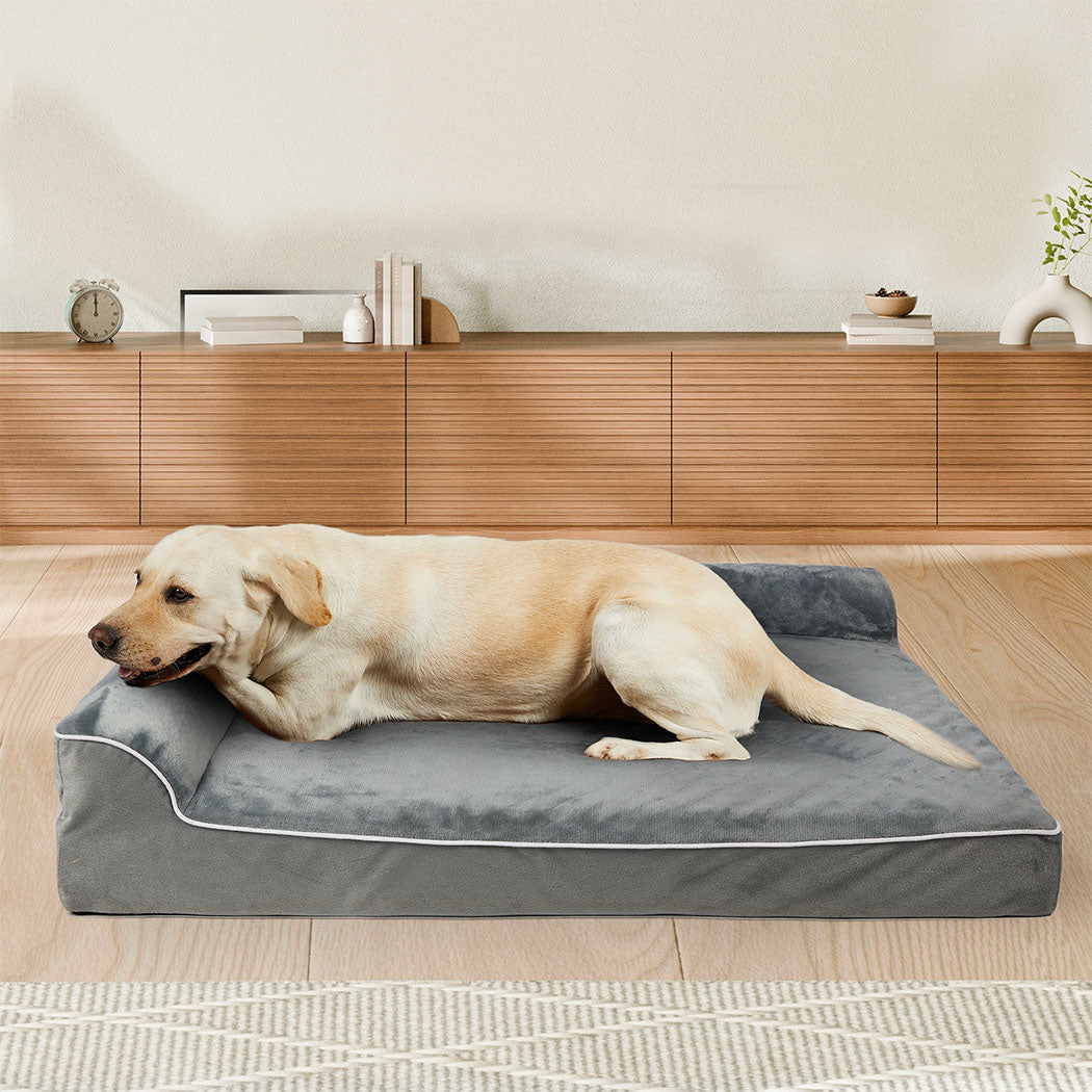 Pawz Orthopedic Dog Bed XL Grey-1942353669529931782