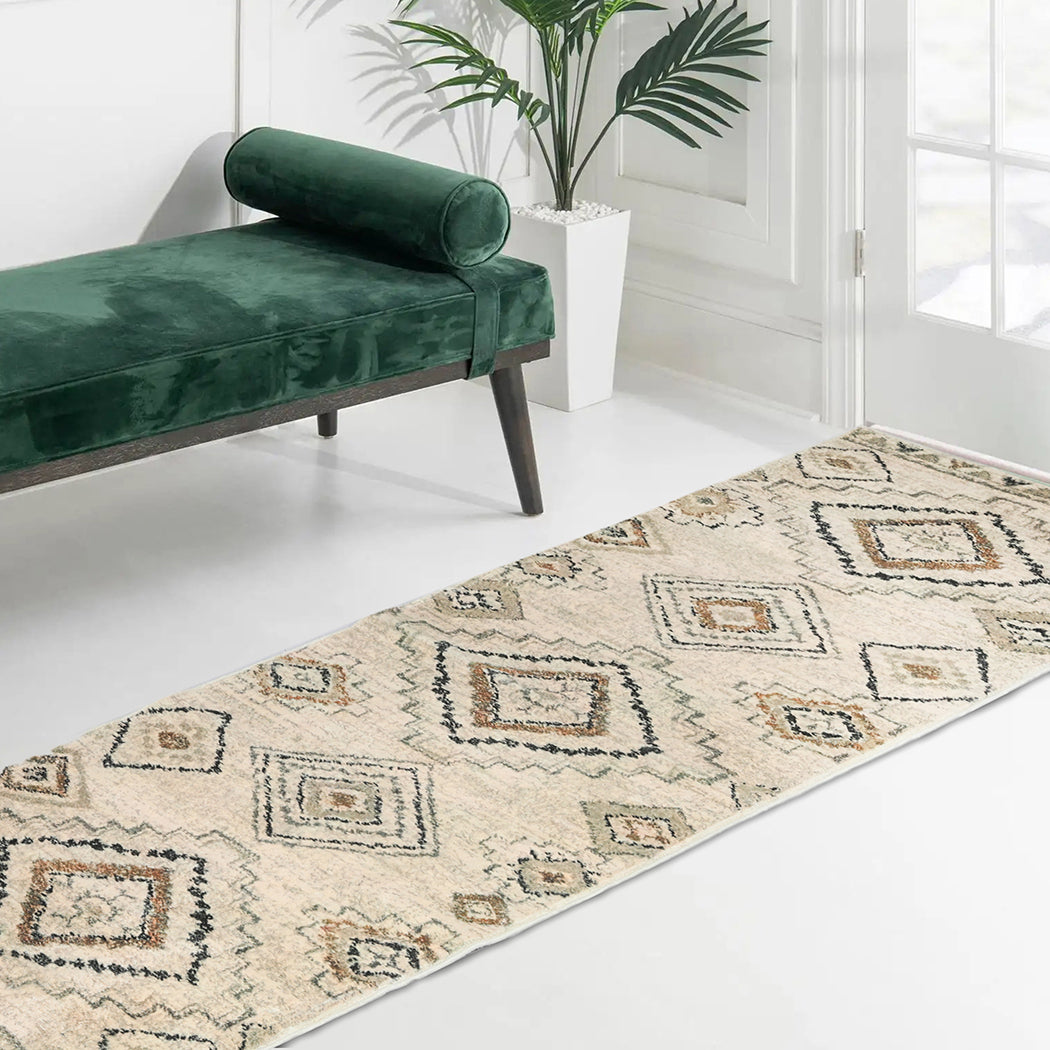 Marlow Floor Rug Hallway Runner Washable 180X60cm