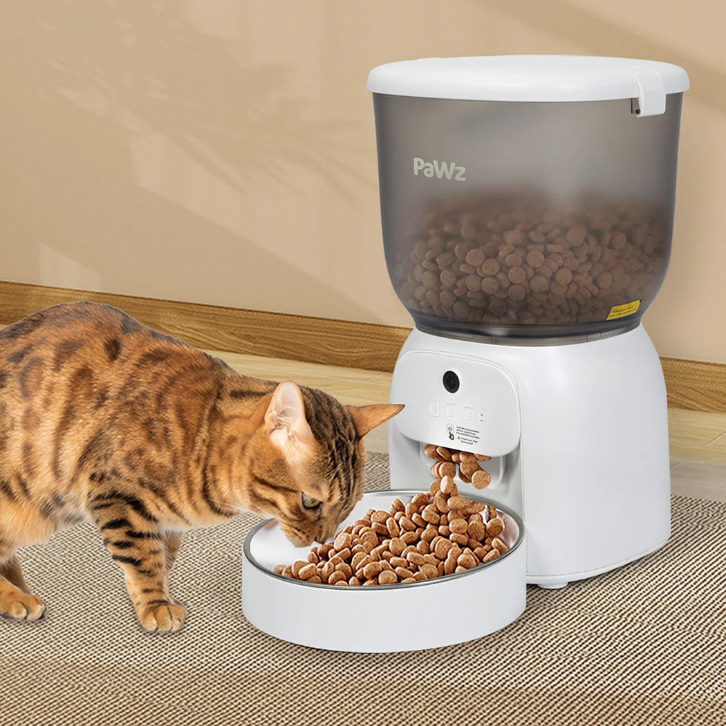 Pawz 4L Auto Pet Feeder Automatic Camera WiFi App-1942353718116749318
