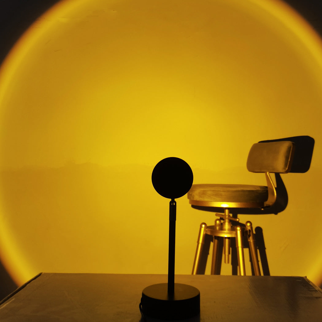 EMITTO Rainbow Sunset Projection Lamp