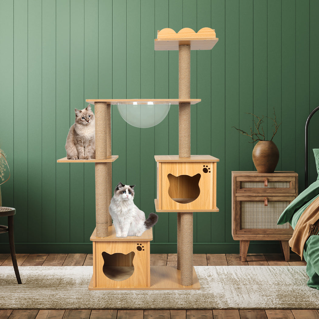 PaWz Cat Tree Scratching Post Scratcher-1942352747445751815