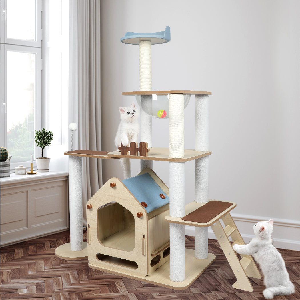 PaWz Cat Tree Scratching Post Scratcher-1942352753707847687