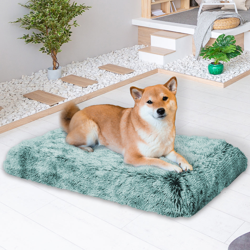 PaWz Dog Mat Pet Calming Bed Memory M Green Medium-1942352740634202119