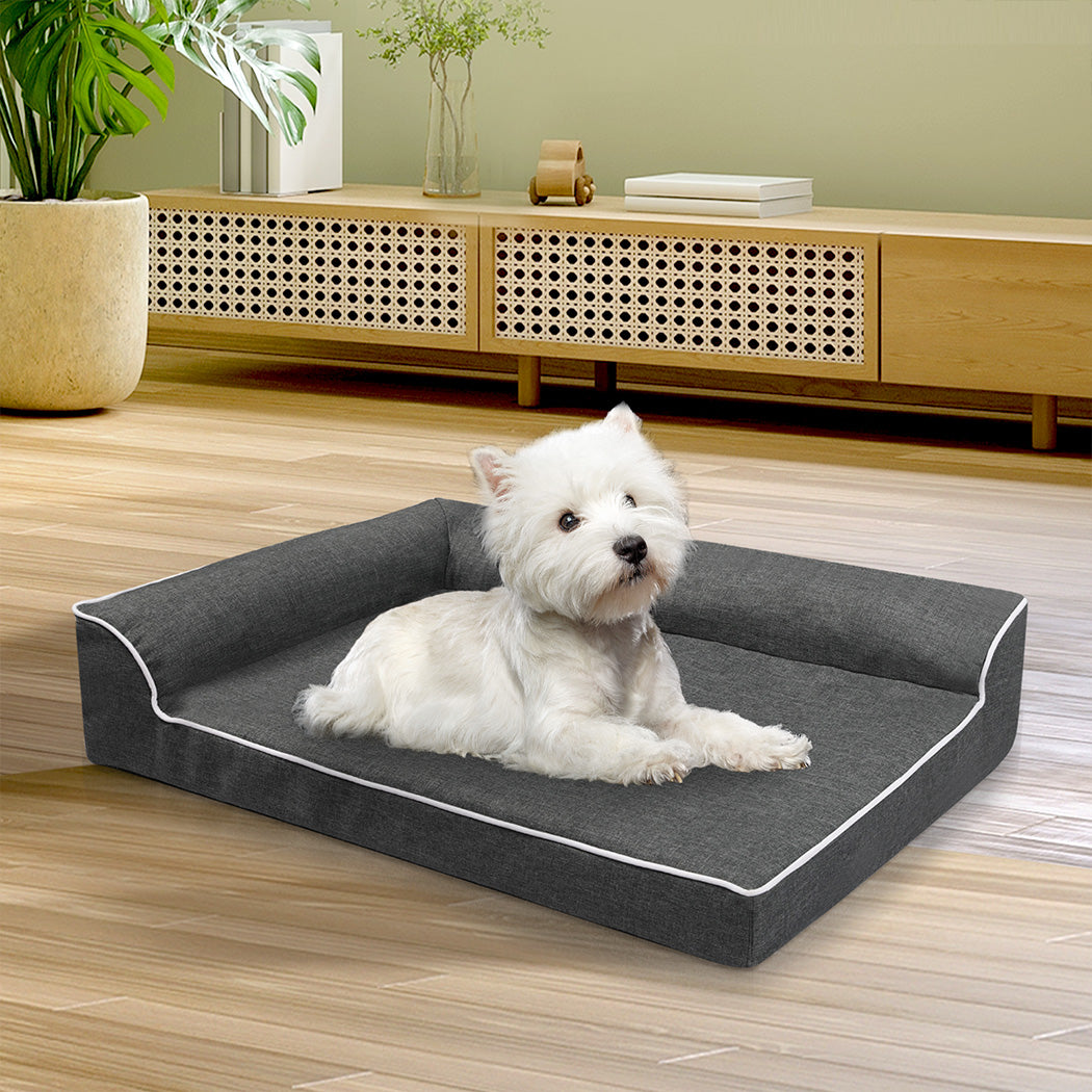Pawz Orthopedic Dog Bed M Grey-1942353668628156423