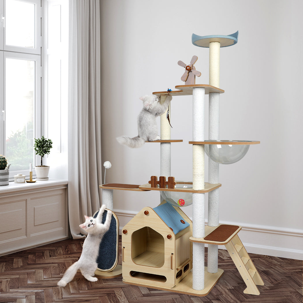 PaWz Cat Tree Scratching Post Scratcher-1942352753871425543