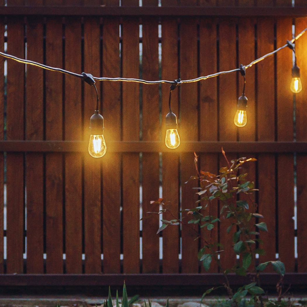 Emitto Solar LED Festoon String Lights