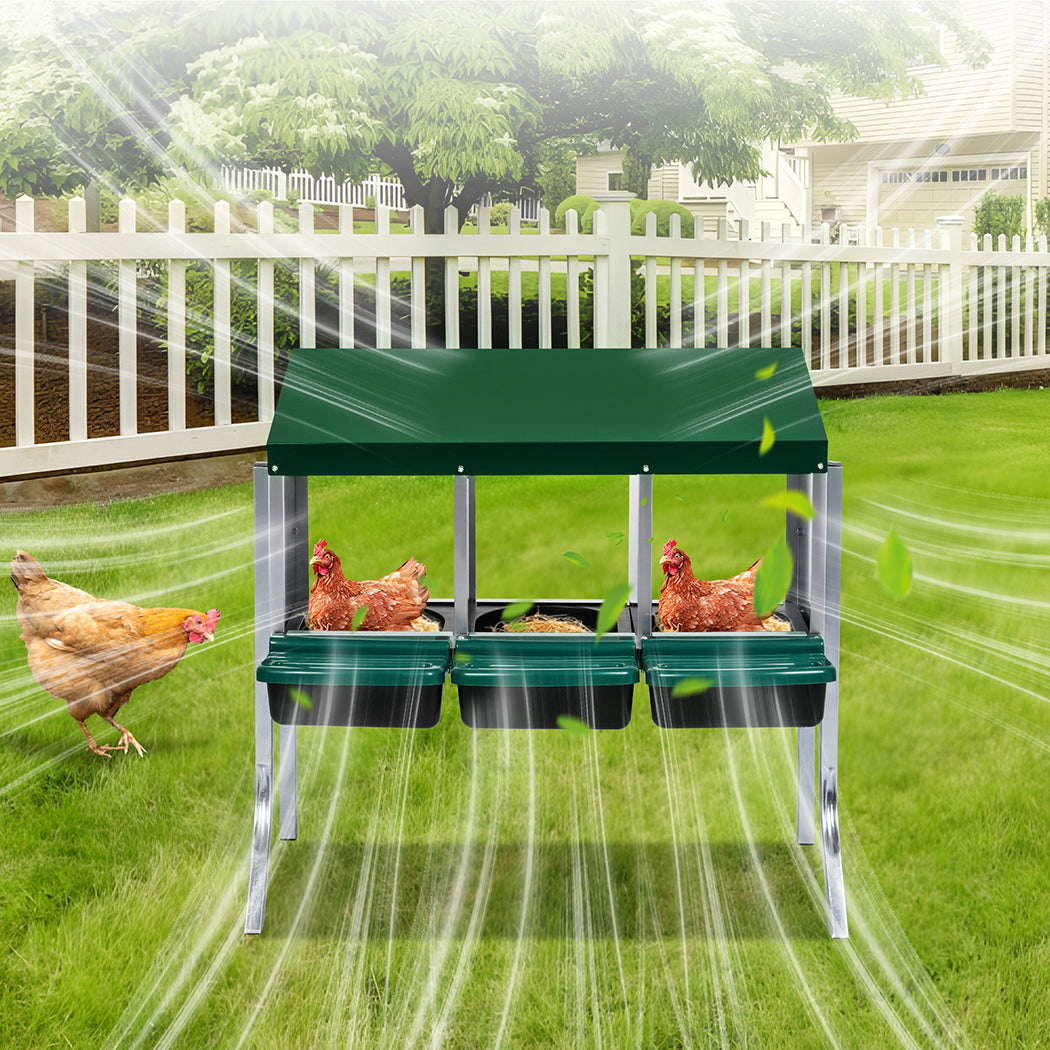 Pawz Chicken Hen Coop Hutch-1942353687401861127