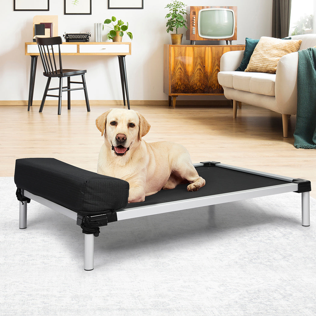 PaWz Pet Trampoline Aluminium Frame XL Black X-Large-1942352765598699527