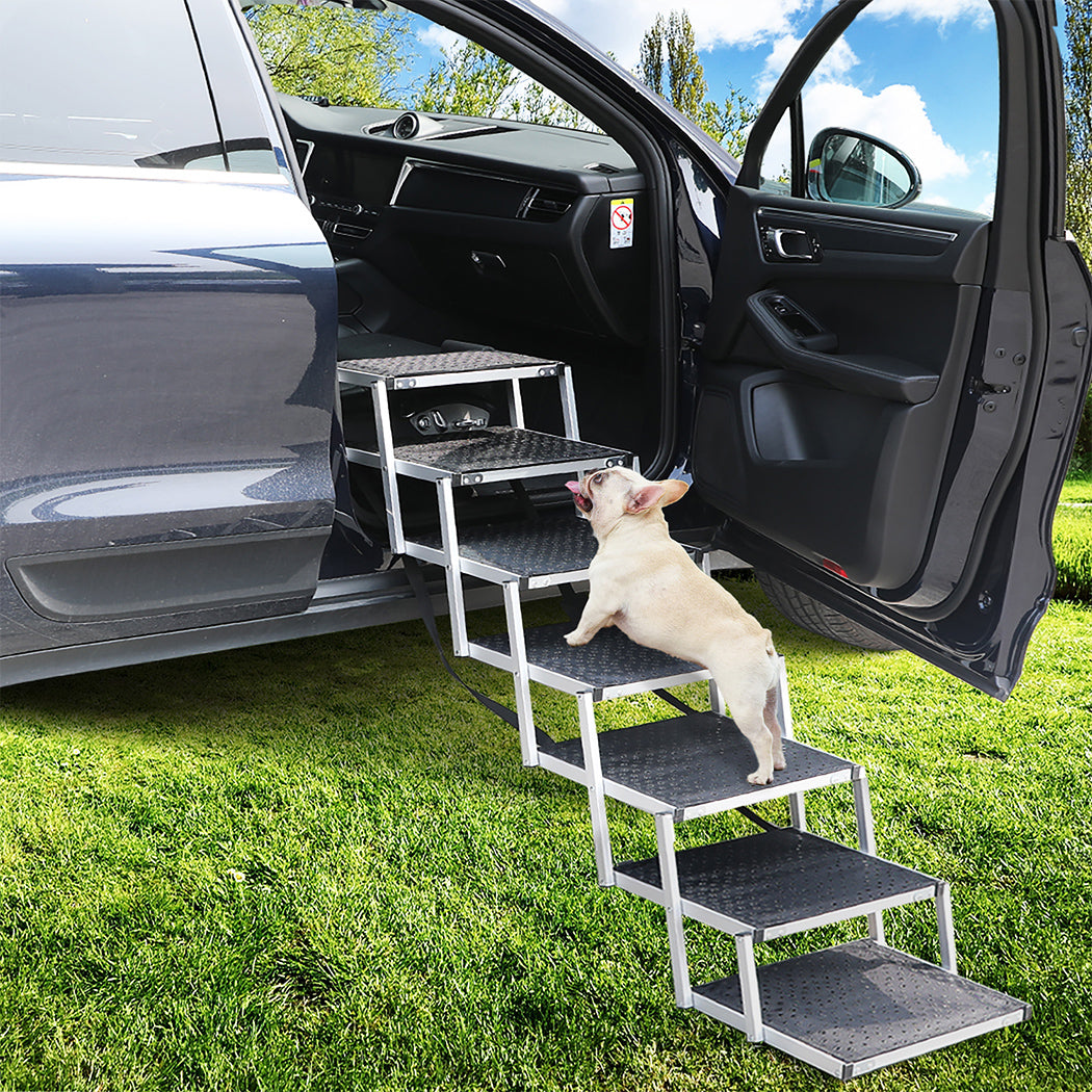 Pawz Dog Ramp Pet Stair Car Suv Travel Step Foldable-1938089883495174151