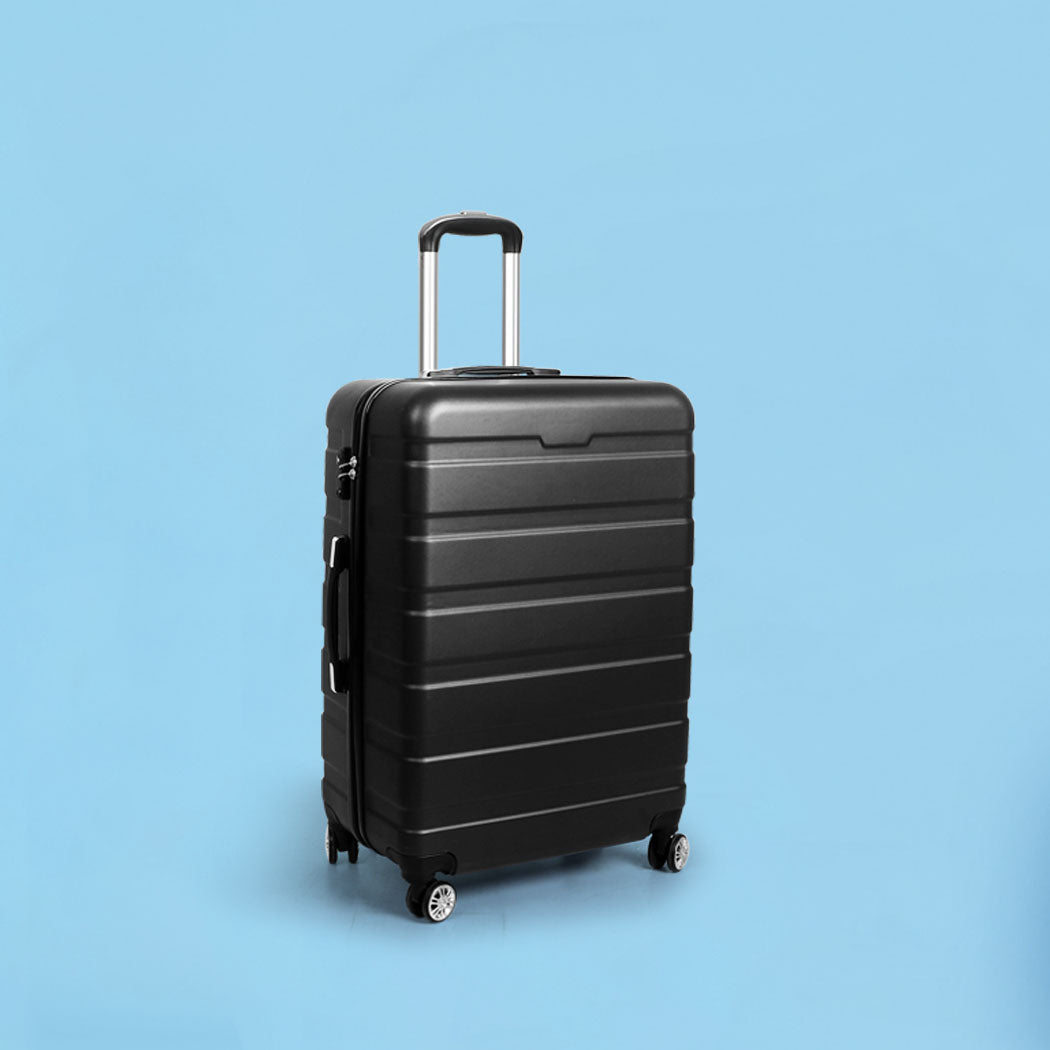 Slimbridge 24" Luggage Case Suitcase Black 24 inch