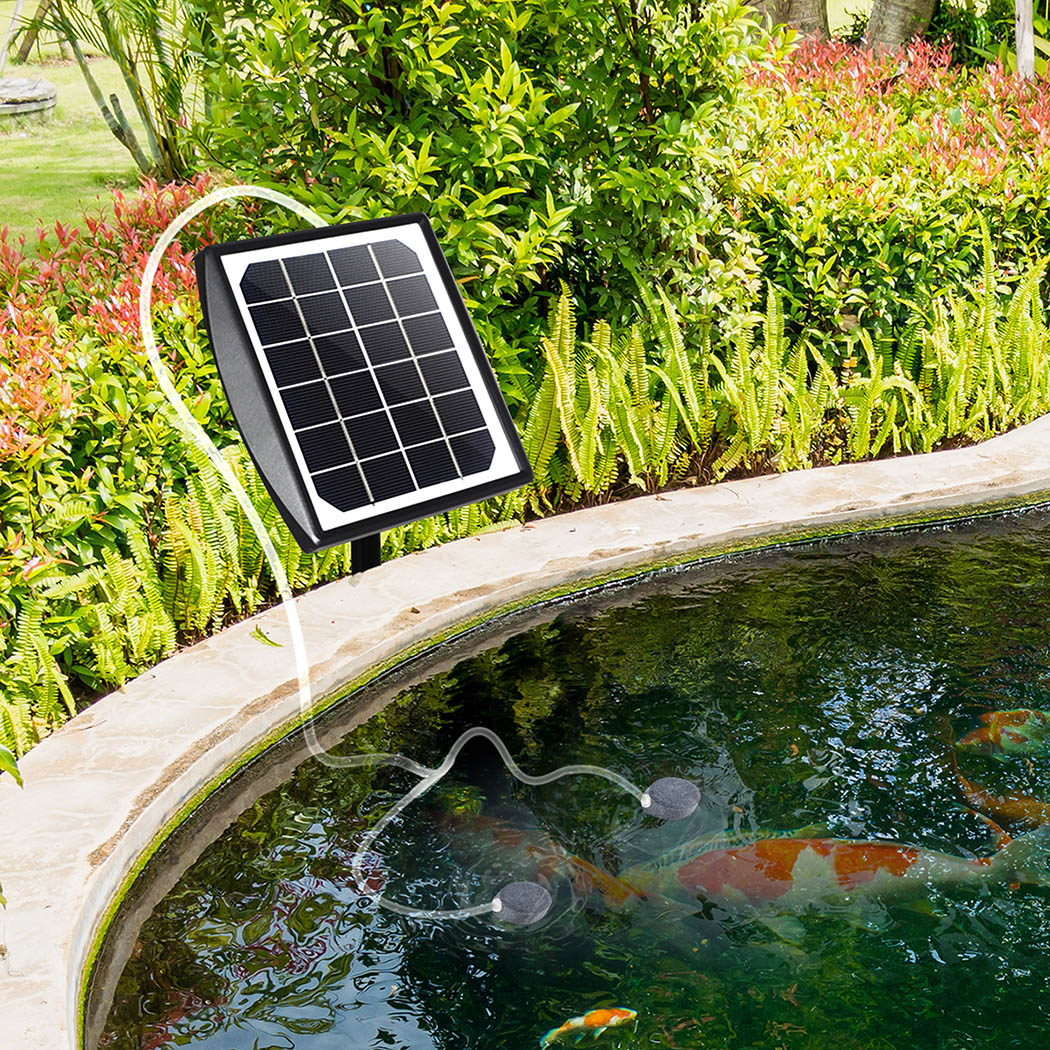 Lambu Solar Oxygenator Air Pump Powered