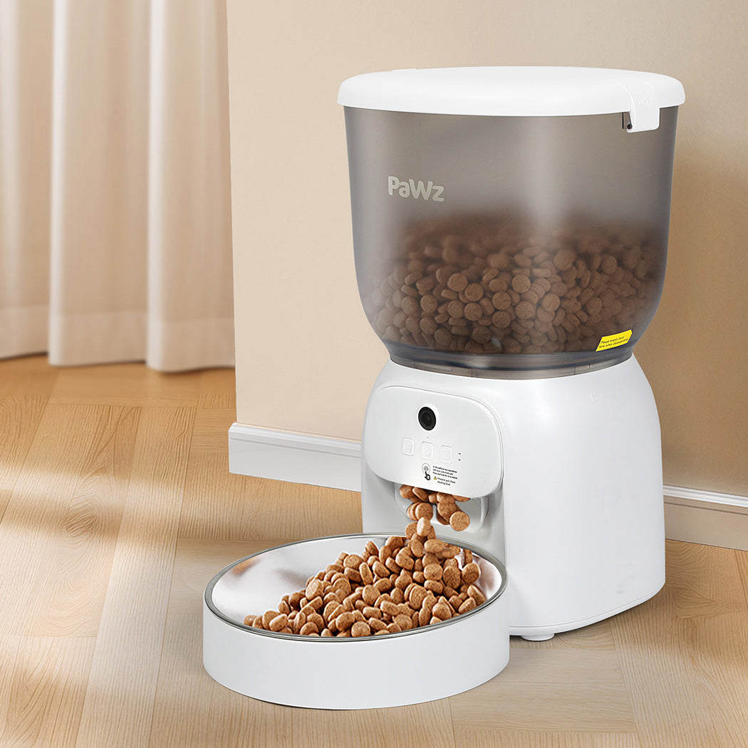 Pawz 4L Auto Pet Feeder Automatic Camera WiFi App-1942353718116749319