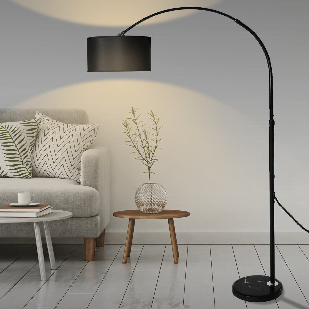 EMITTO Modern LED Floor Lamp Reading Black