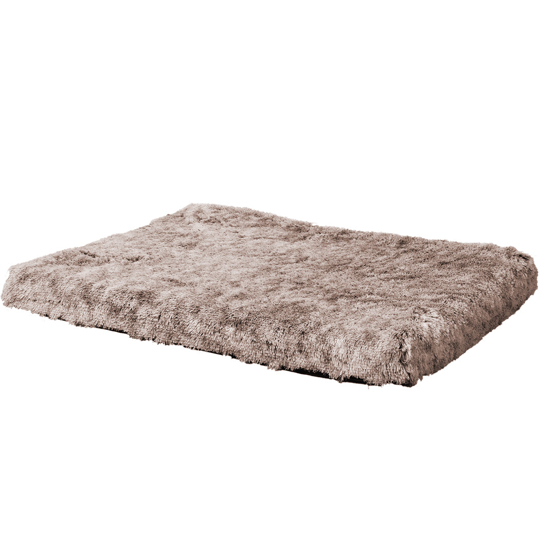 PaWz Dog Mat Pet Calming Bed Memory L Coffee Large-1942352739413659648