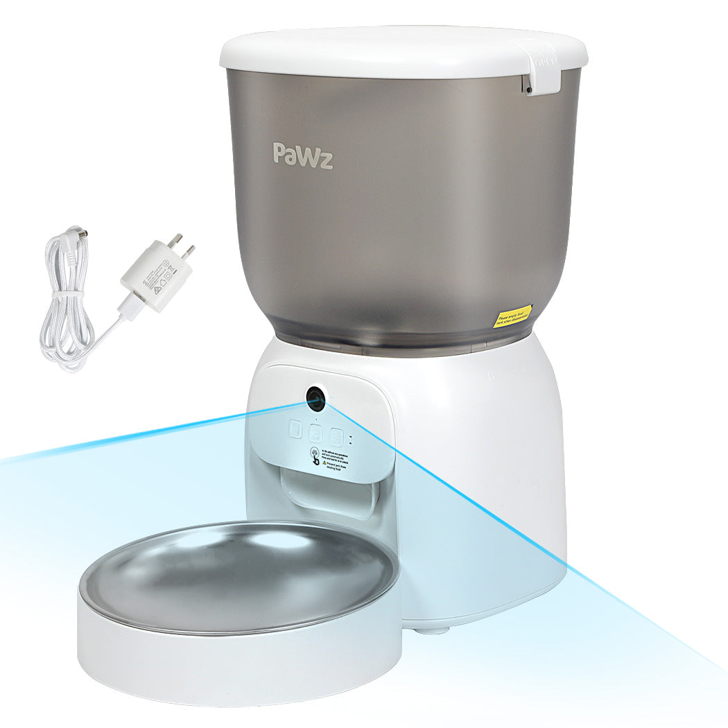 Pawz 4L Auto Pet Feeder Automatic Camera WiFi App-1942353718116749312