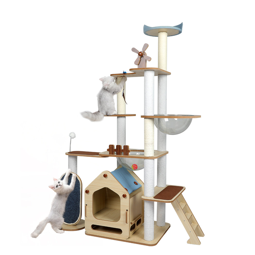 PaWz Cat Tree Scratching Post Scratcher-1942352753871425536