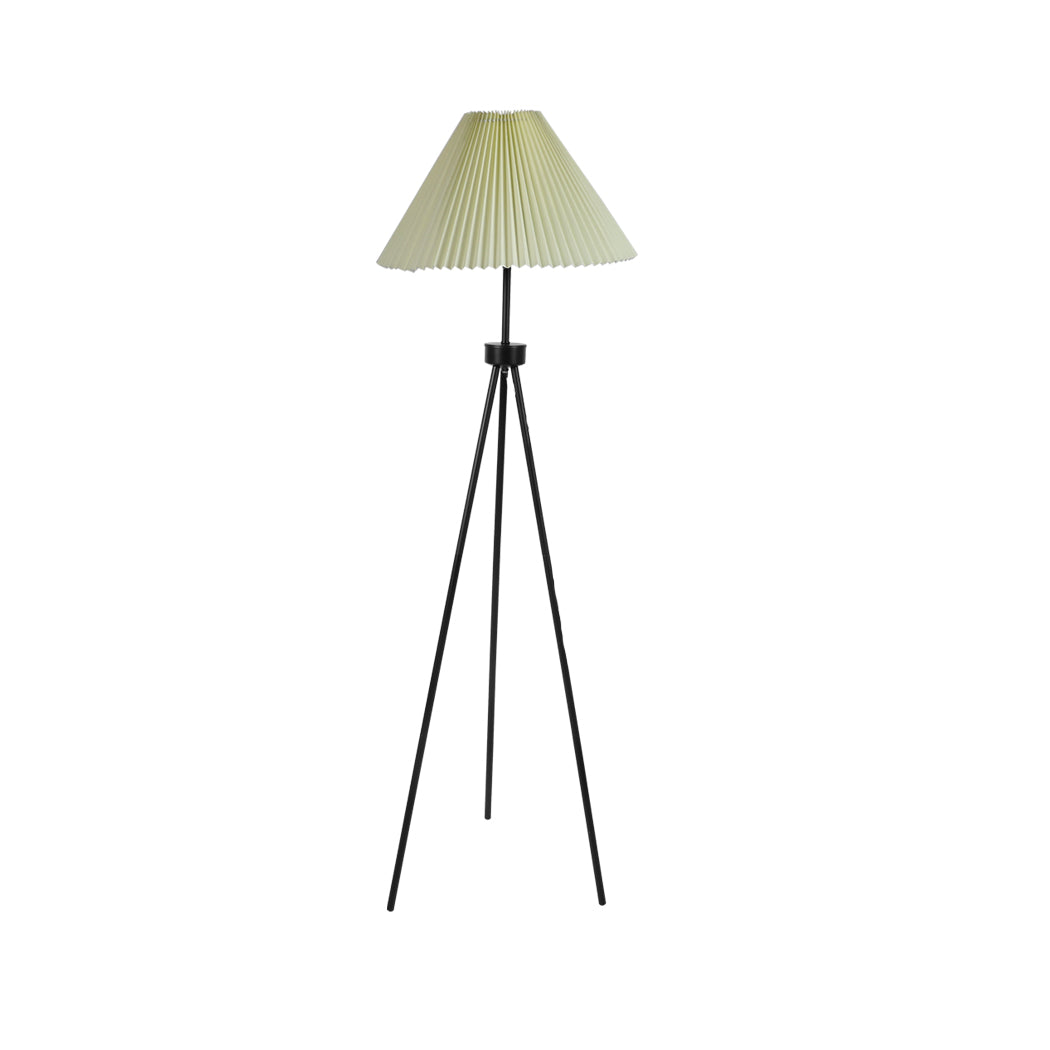EMITTO Modern Tripod Floor Lamp Linen Beige