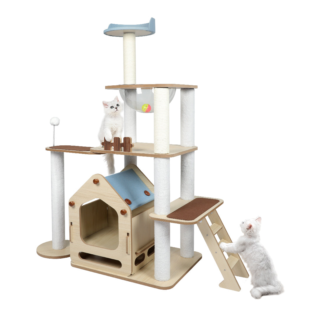 PaWz Cat Tree Scratching Post Scratcher-1942352753707847680