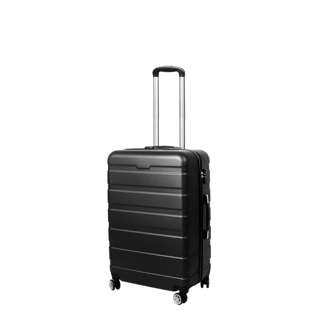 Slimbridge 24" Luggage Case Suitcase Black 24 inch
