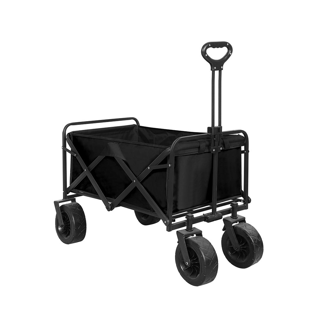 Lambu Garden Camping Trolley Outdoor Black