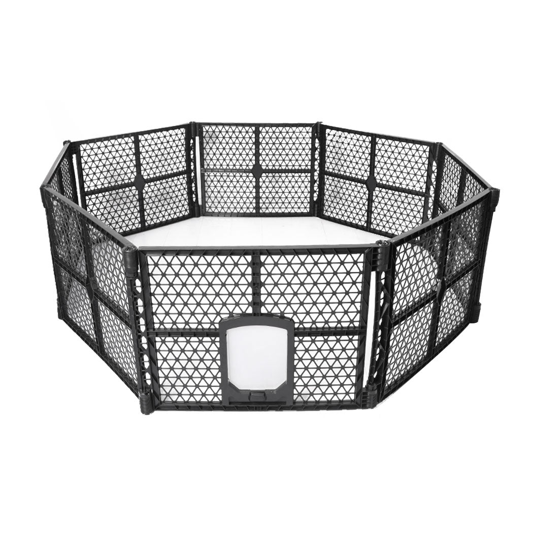 PaWz Pet Playpen Folding Dog Plastic L Large-1942353086743973889