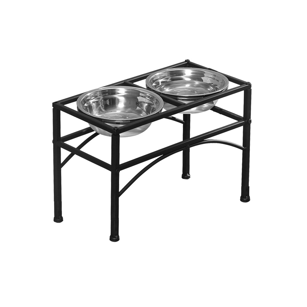 PaWz Dual Elevated Raised Pet Dog Feeder Medium-1942353258421030913