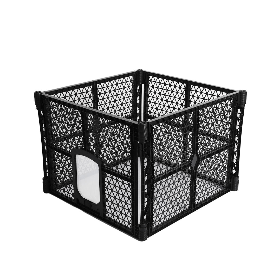 PaWz Pet Playpen Folding Dog Plastic S Small-1942353087087906817