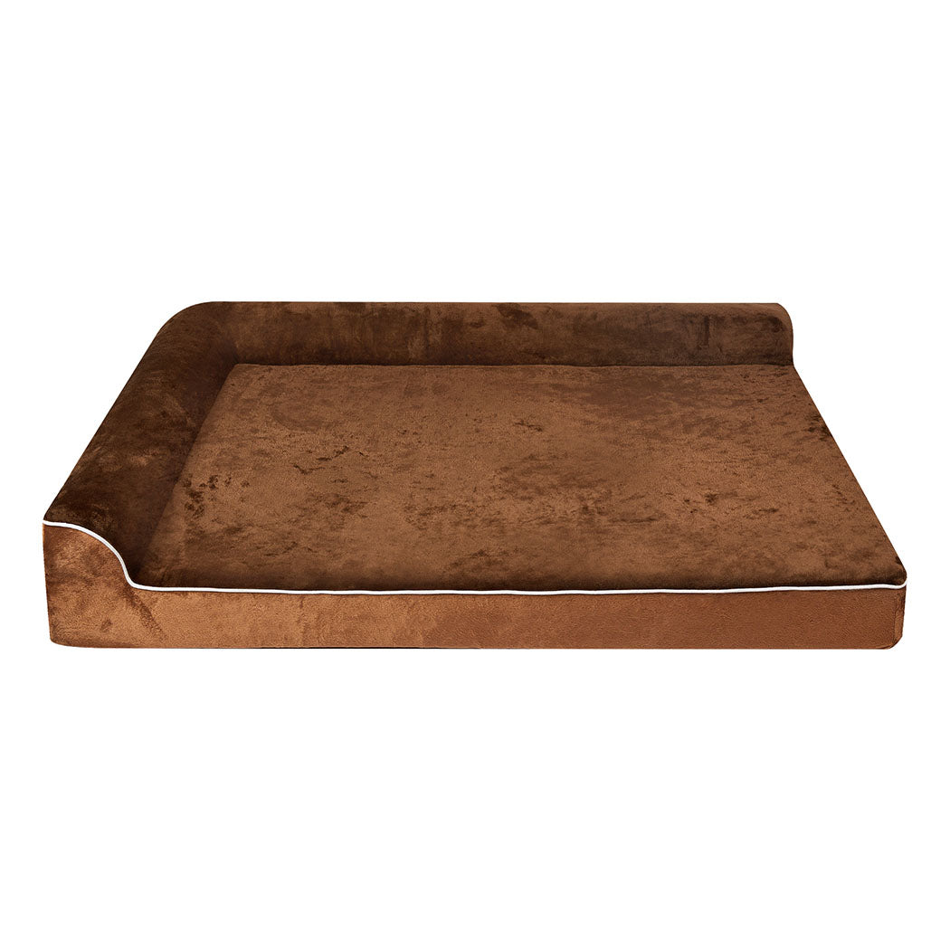 Pawz Orthopedic Dog Bed L Coffee-1942353667688632321