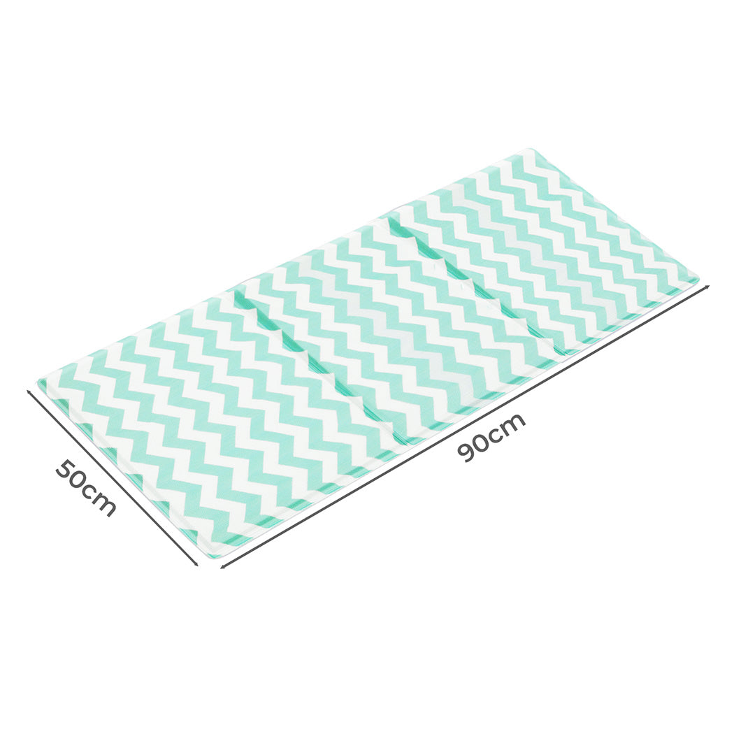 Pawz Pet Cooling Mat L Green-1942353671471894530