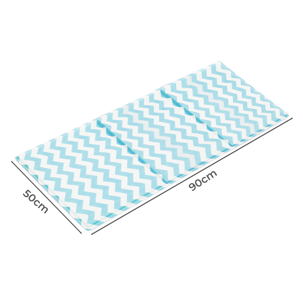 Pawz Pet Cooling Mat L Blue-1942353671090212866