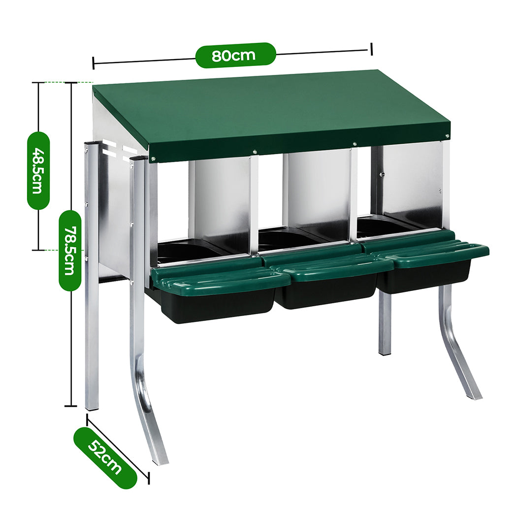 Pawz Chicken Hen Coop Hutch-1942353687401861122