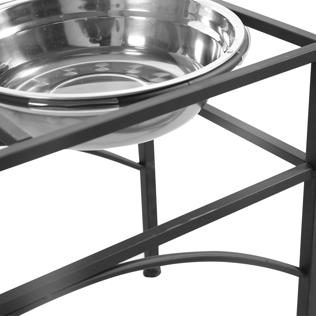 PaWz Dual Elevated Raised Pet Dog Feeder Medium-1942353258421030915
