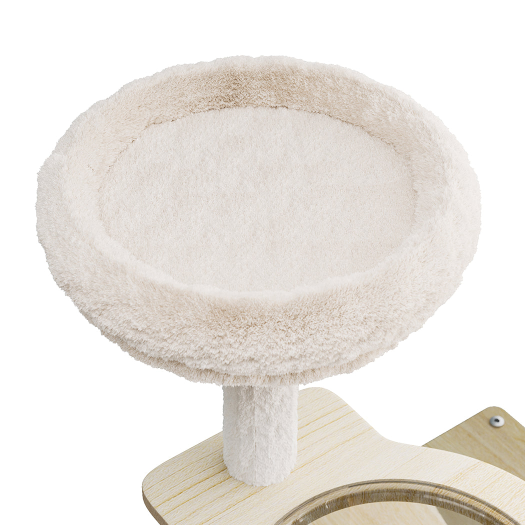 Pawz Cat Tree Tower Scratcher Wood Condo House 120cm-1942353719345680387