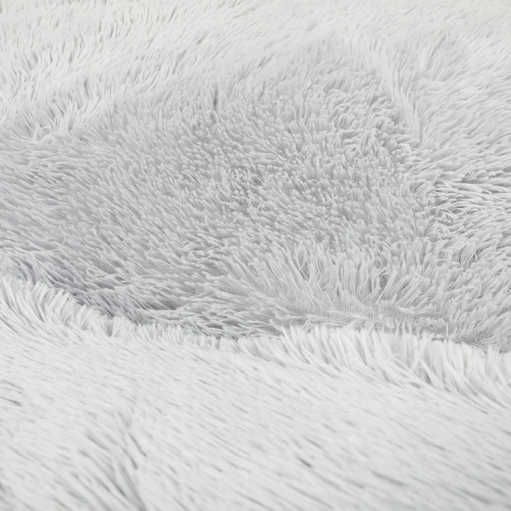 TheNapBed 1.8m Human Size Pet Bed Fluffy Grey-1942352750591479811