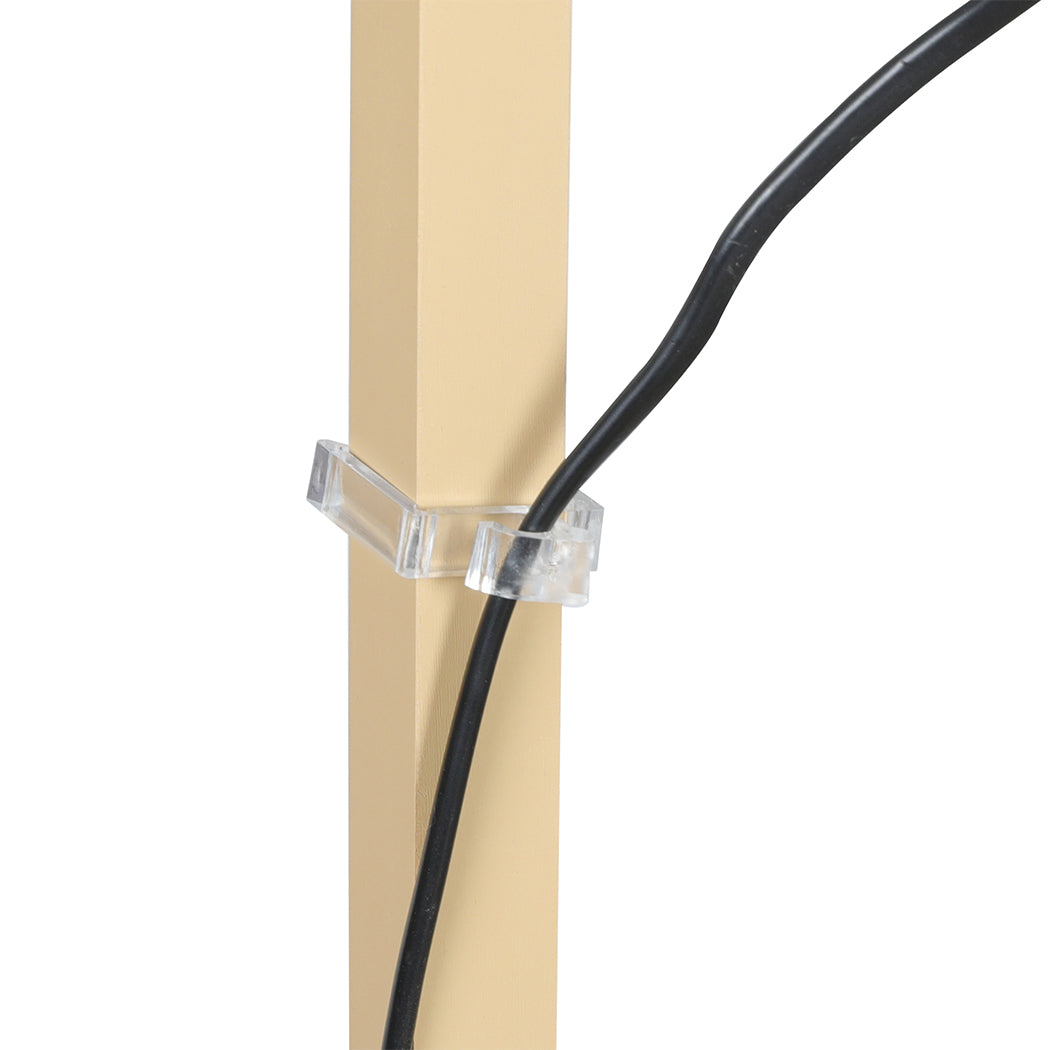 EMITTO Floor Lamp LED Storage Shelf Khaki