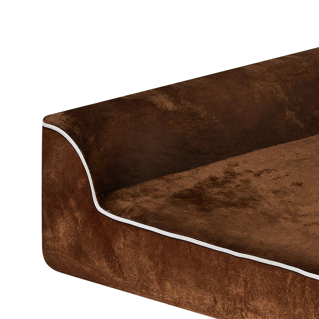 Pawz Orthopedic Dog Bed L Coffee-1942353667688632324