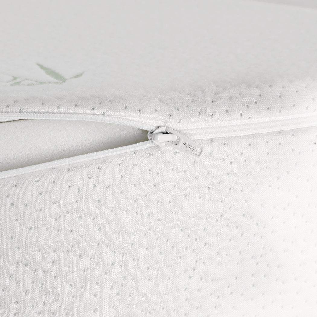 DreamZ Bedding Wedge Pillow Memory Foam White 19