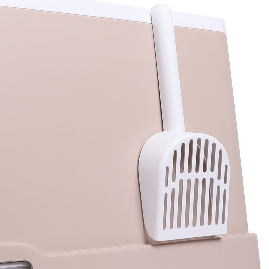 PaWz Cat Litter Box Fully Enclosed Kitty Coffee-1942353064803569669