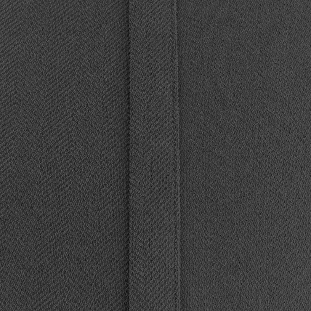 Marlow 2XBlockout Curtains Chenille 180x250 Grey CD1016-180x250-DG