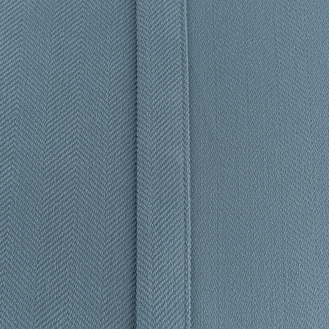 Marlow 2XBlockout Curtains Chenille 180x250 Blue CD1016-180x250-DG