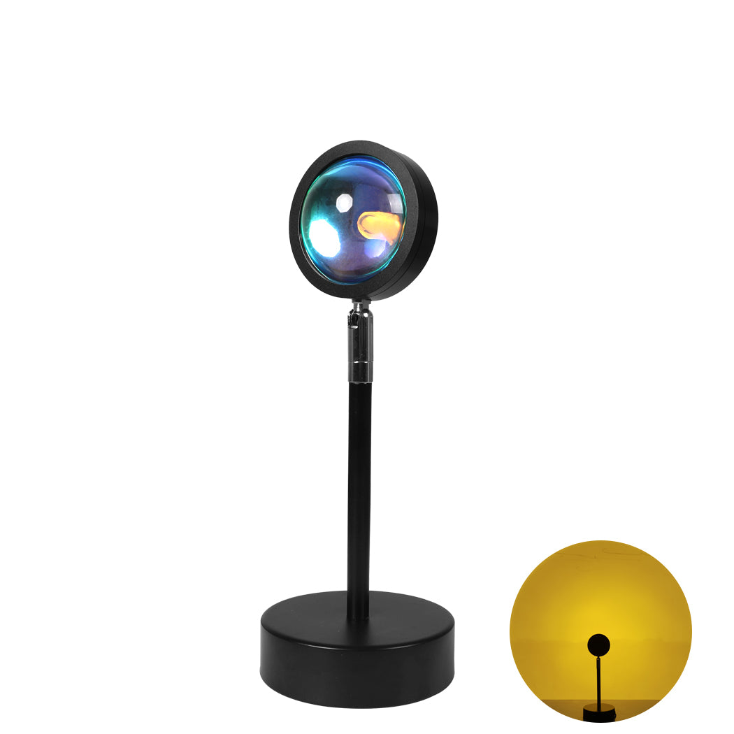EMITTO Rainbow Sunset Projection Lamp