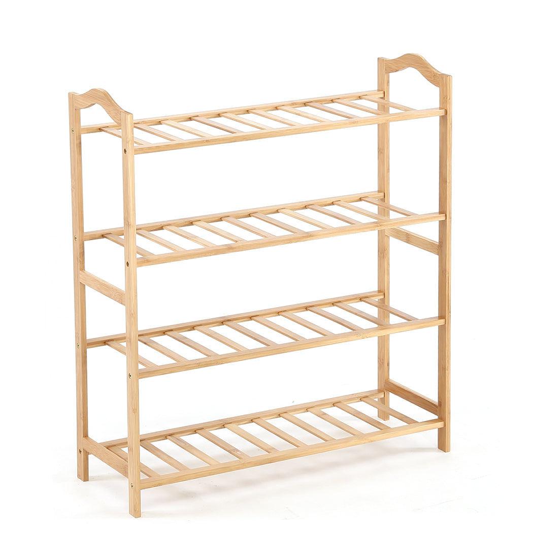 Levede Bamboo Shoe Rack Storage Wooden